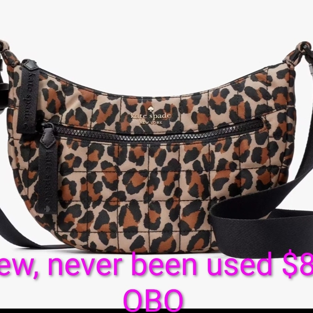 Kate Spade Animal Print Shoulder Bag